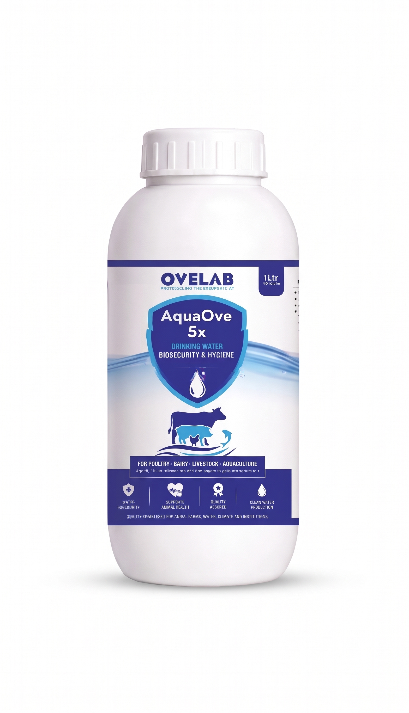 AquaOve 5x 1 Litre